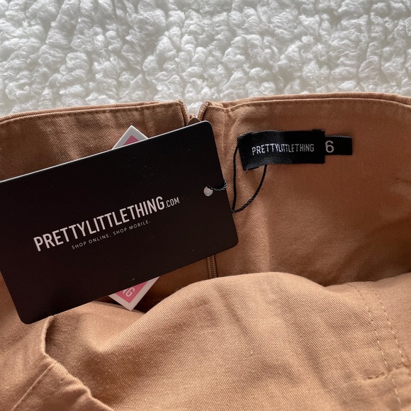 NWT Belted Pocket Detail Cargo Mini Skirt - Picture 6 of 8